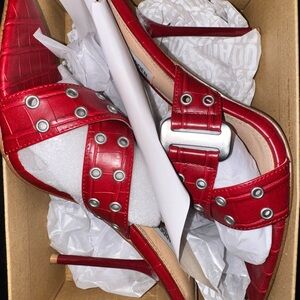 Red Steve Madden Women's Heels